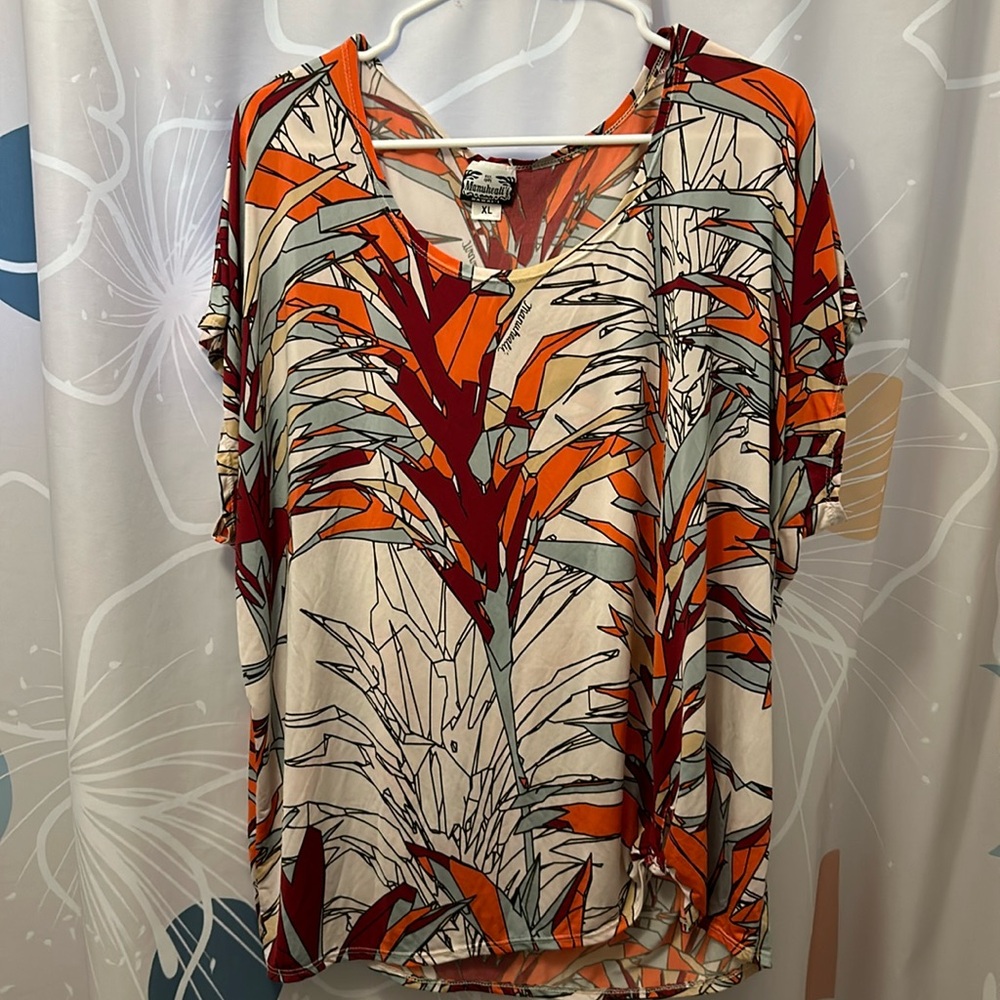 Manuhealiʻi XL tie-detail top